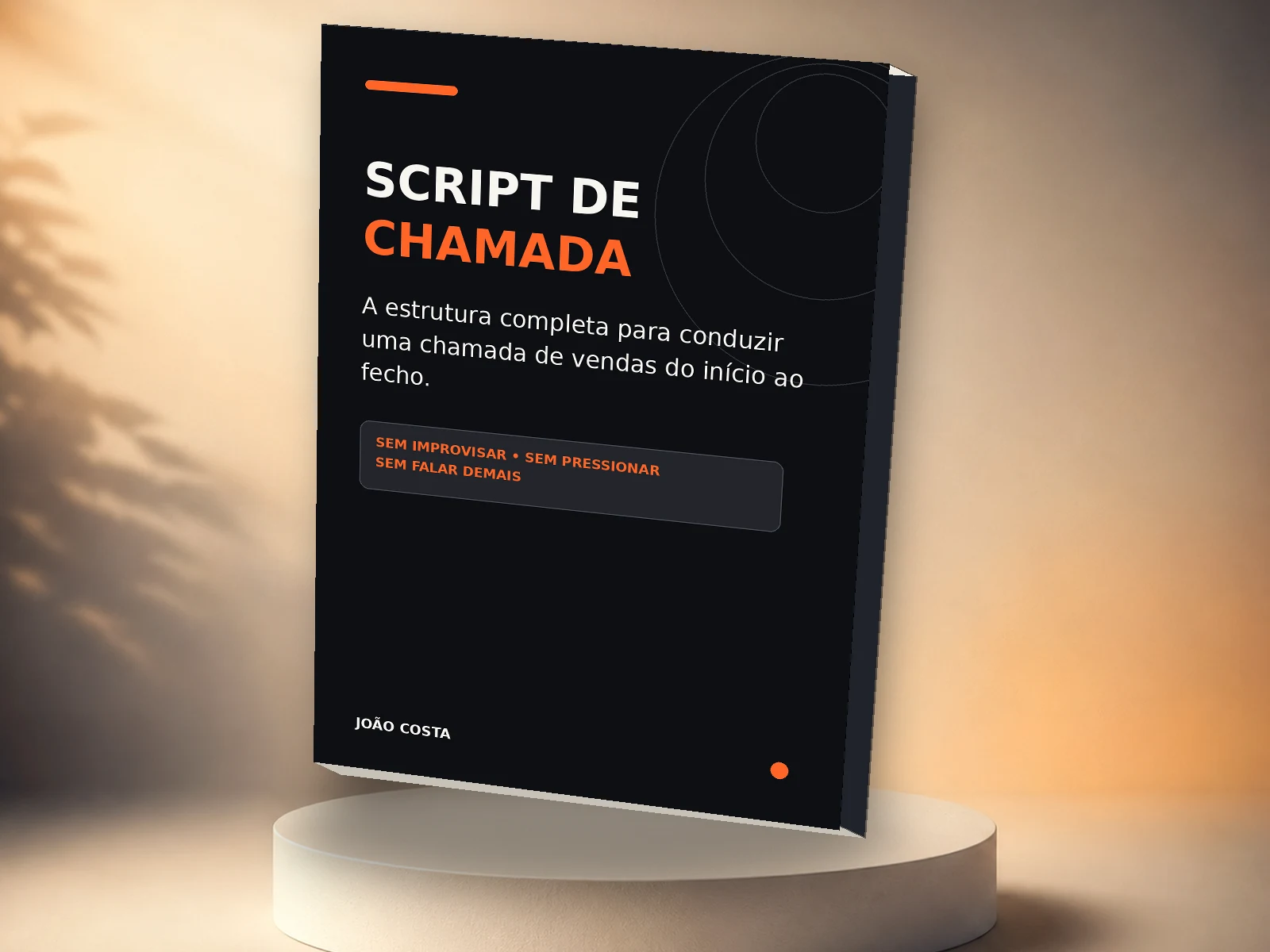 Script de Chamada — capa do e-book